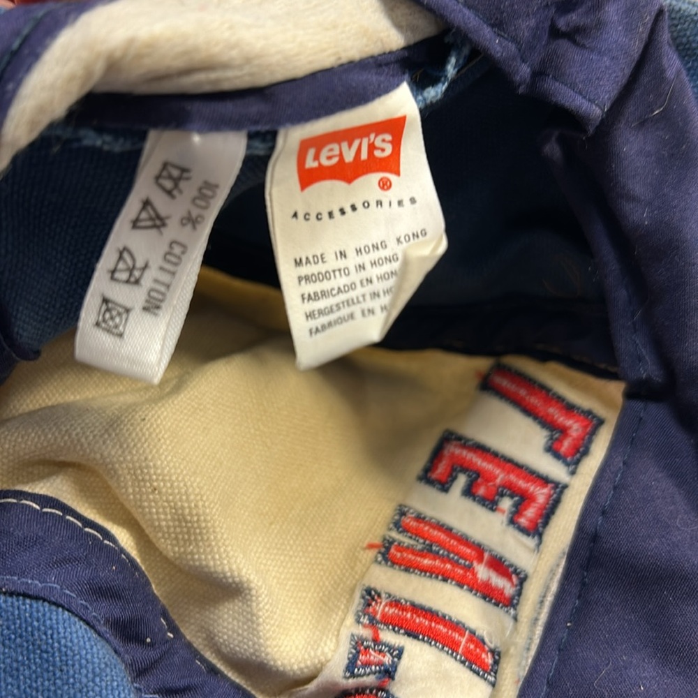 Vintage Strauss & Co Levi’s authentic baseball cap trucker hat - Picture 8 of 9
